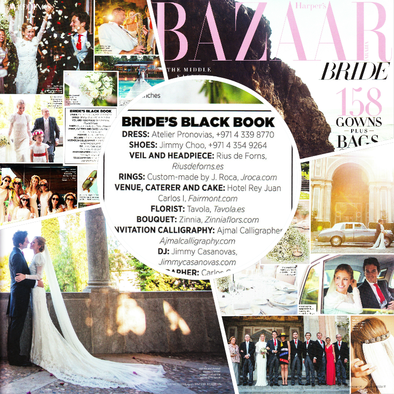 Artículo Boda especial bodas Bazaar Magazine